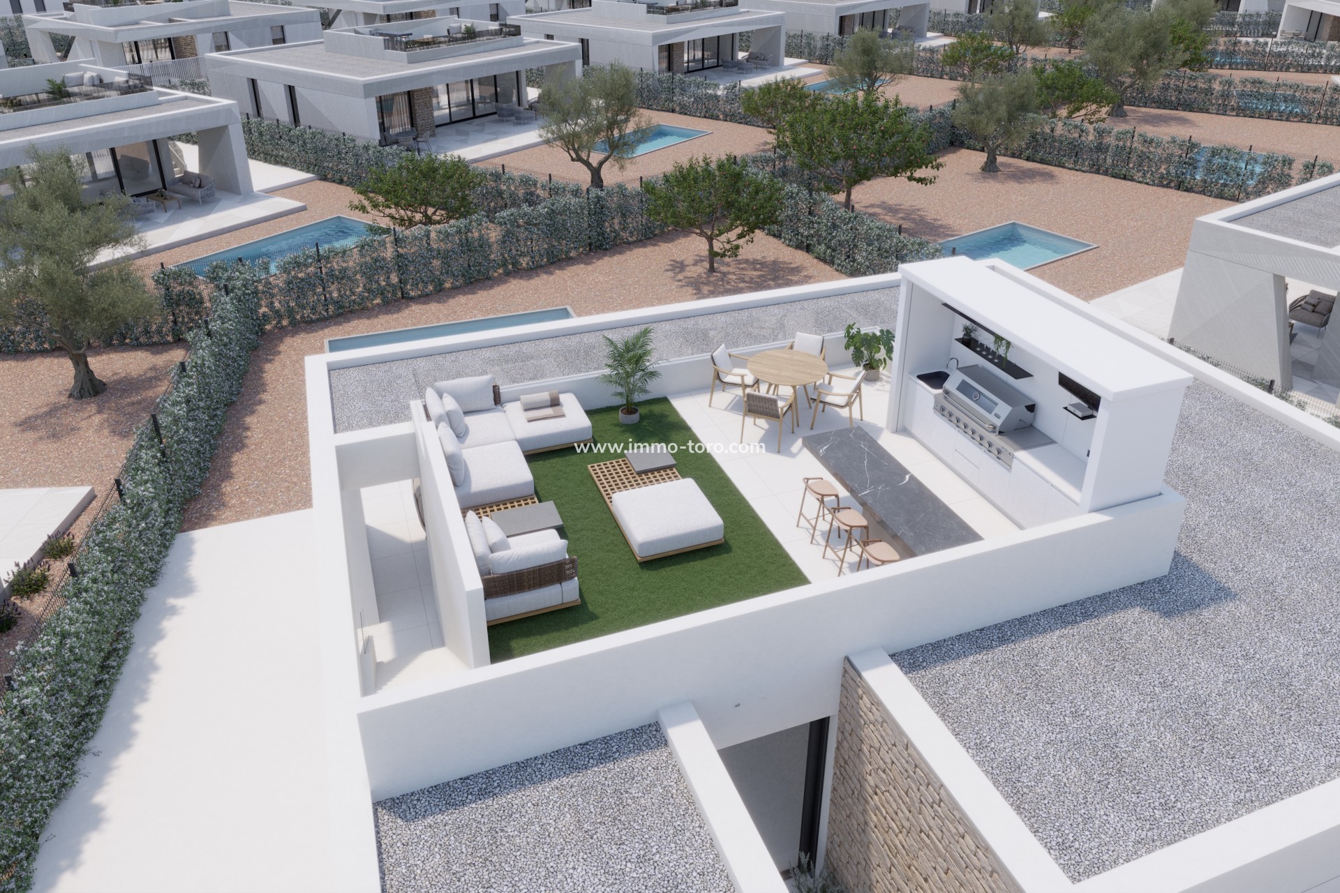 Nueva construcción  - Villa / Chalet - Fuente Álamo - Hacienda Del Álamo Golf