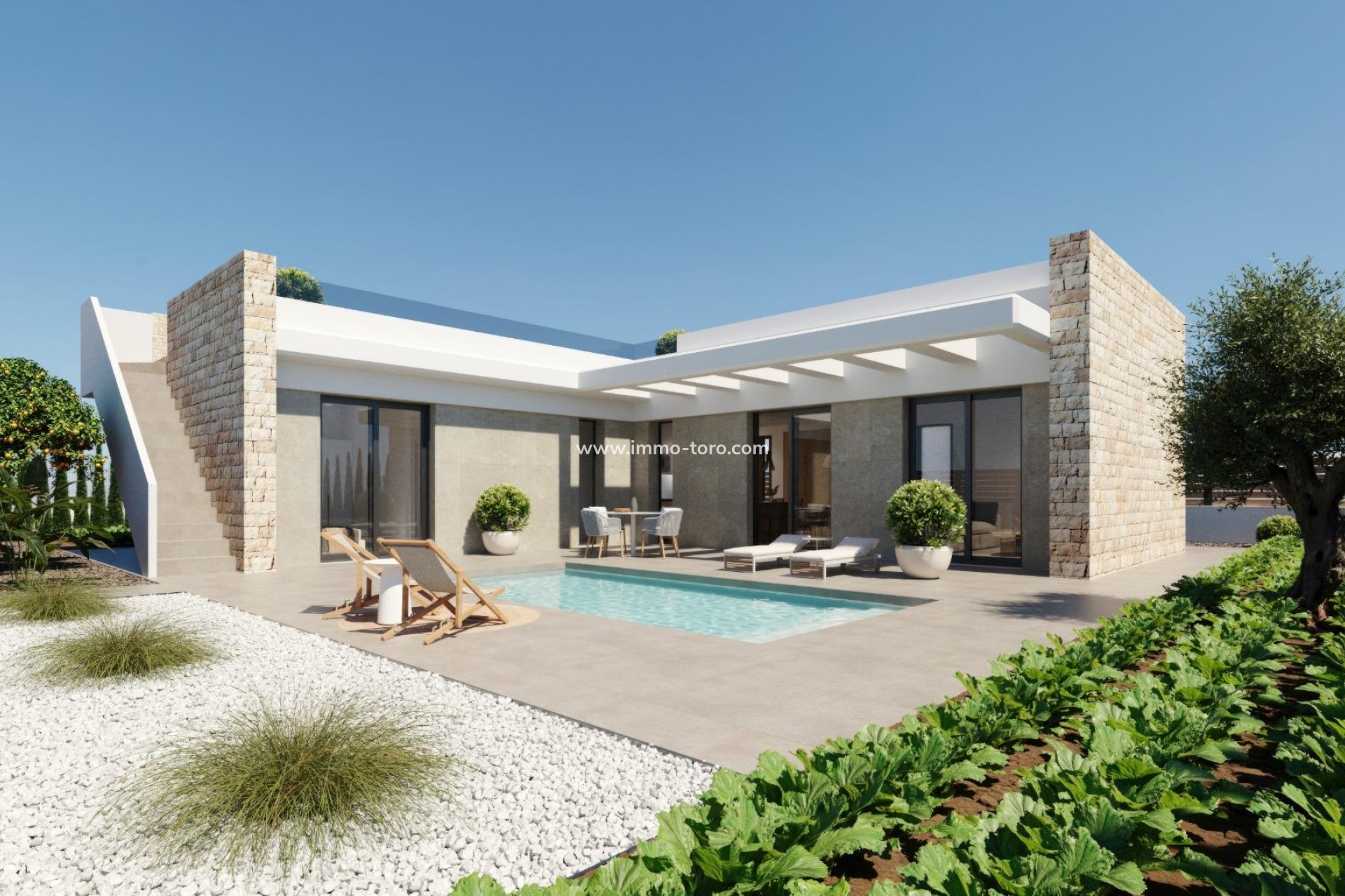 Nueva construcción  - Villa / Chalet - Fuente Álamo - Hacienda del Alamo