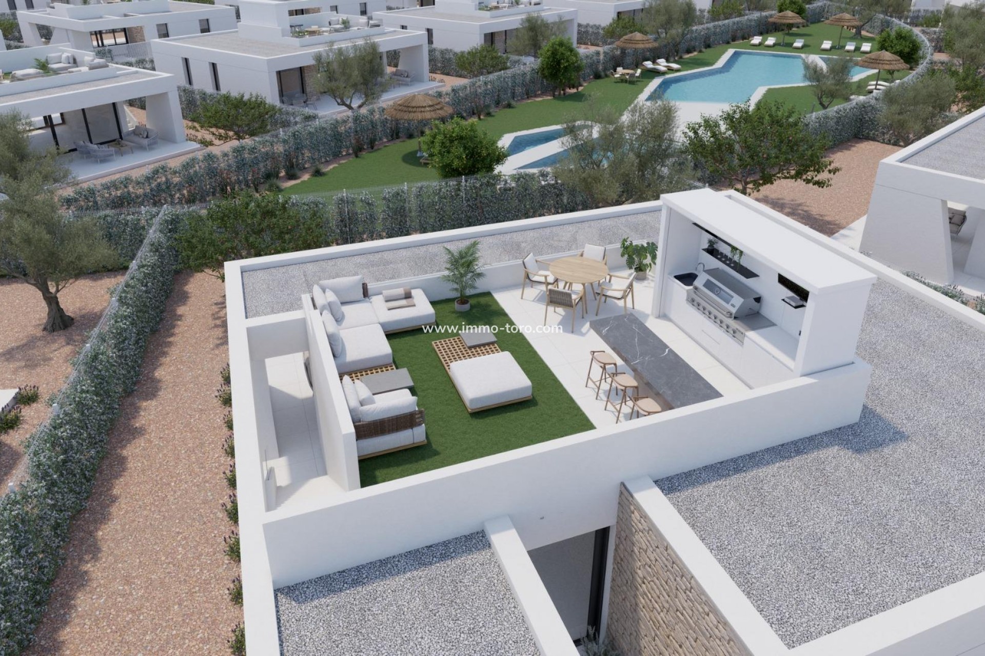 Nueva construcción  - Villa / Chalet - Fuente Álamo - Hacienda del Alamo