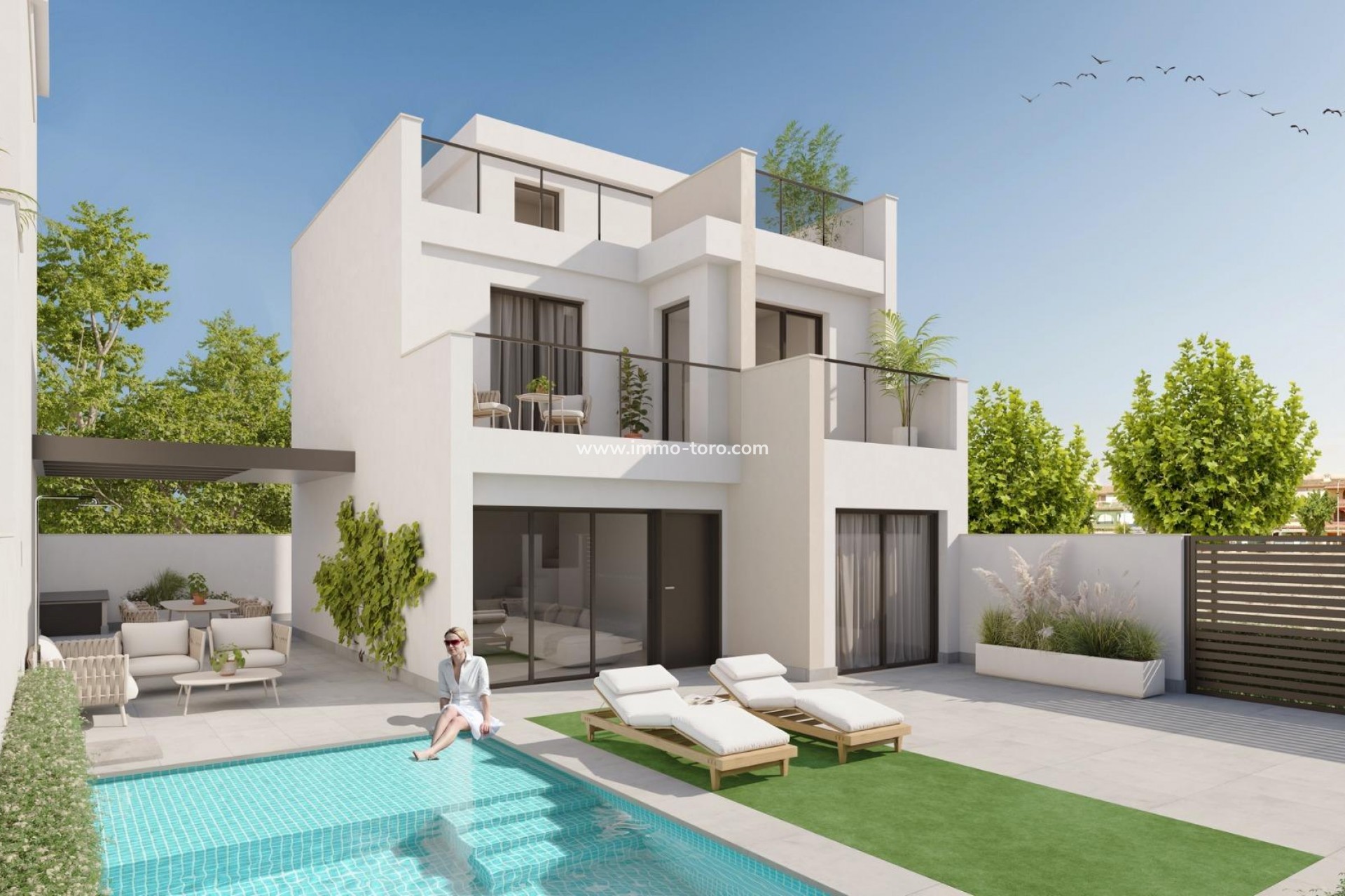 Nueva construcción  - Villa / Chalet - Los Alcázares - Playa la Atascadera