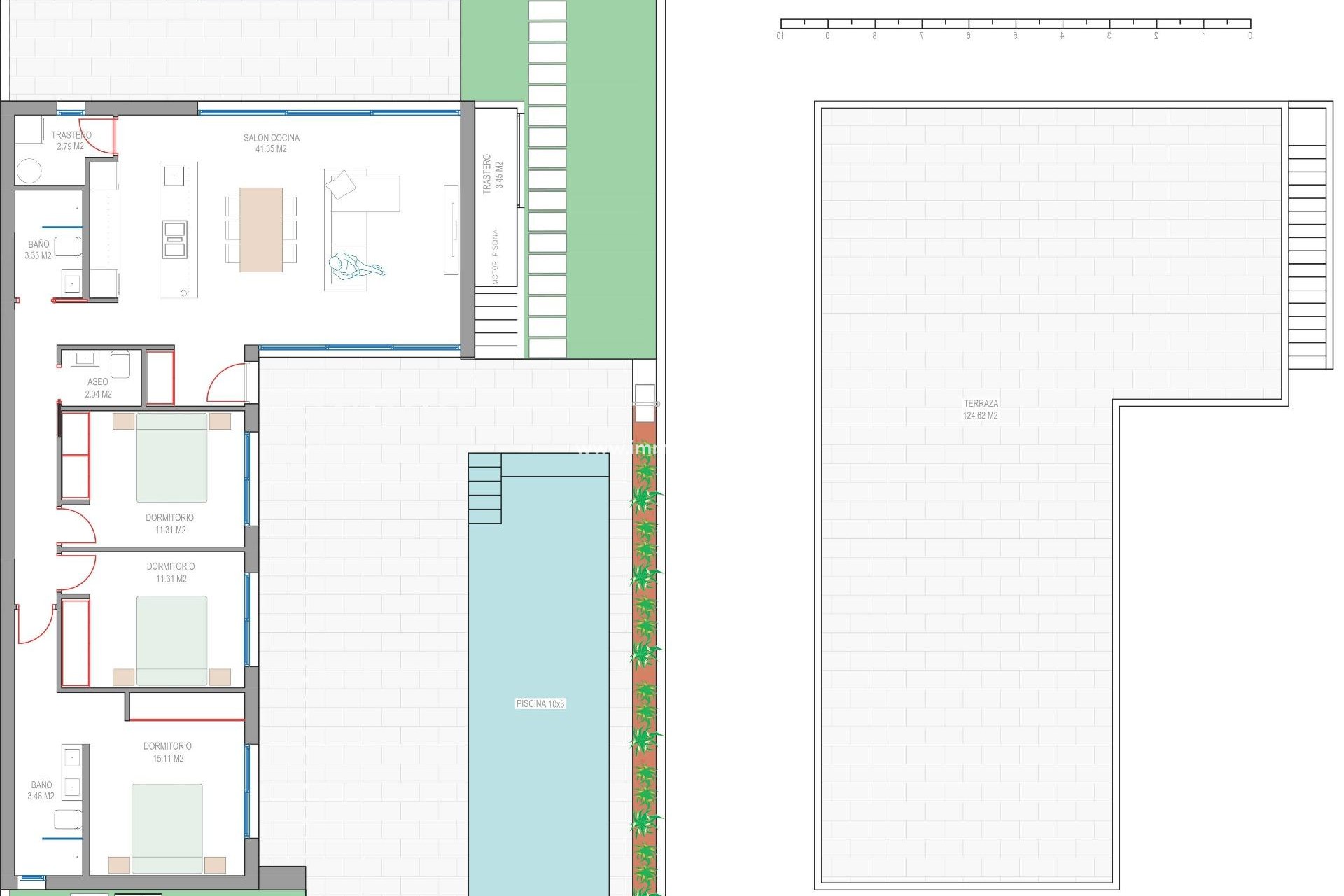 Nueva construcción  - Villa / Chalet - Los Alcazares - Serena Golf
