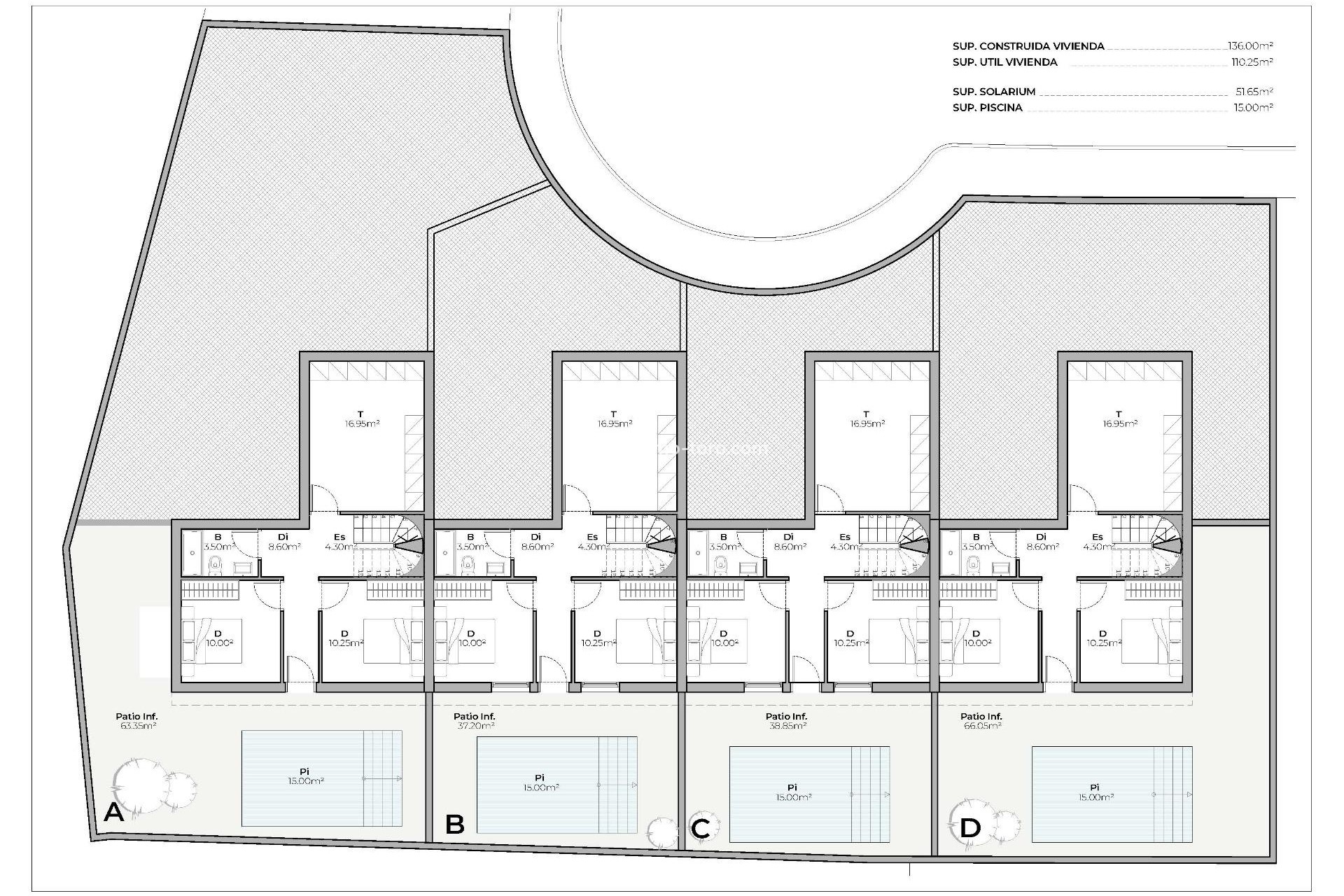 Nueva construcción  - Villa / Chalet - Mazarrón - Country Club