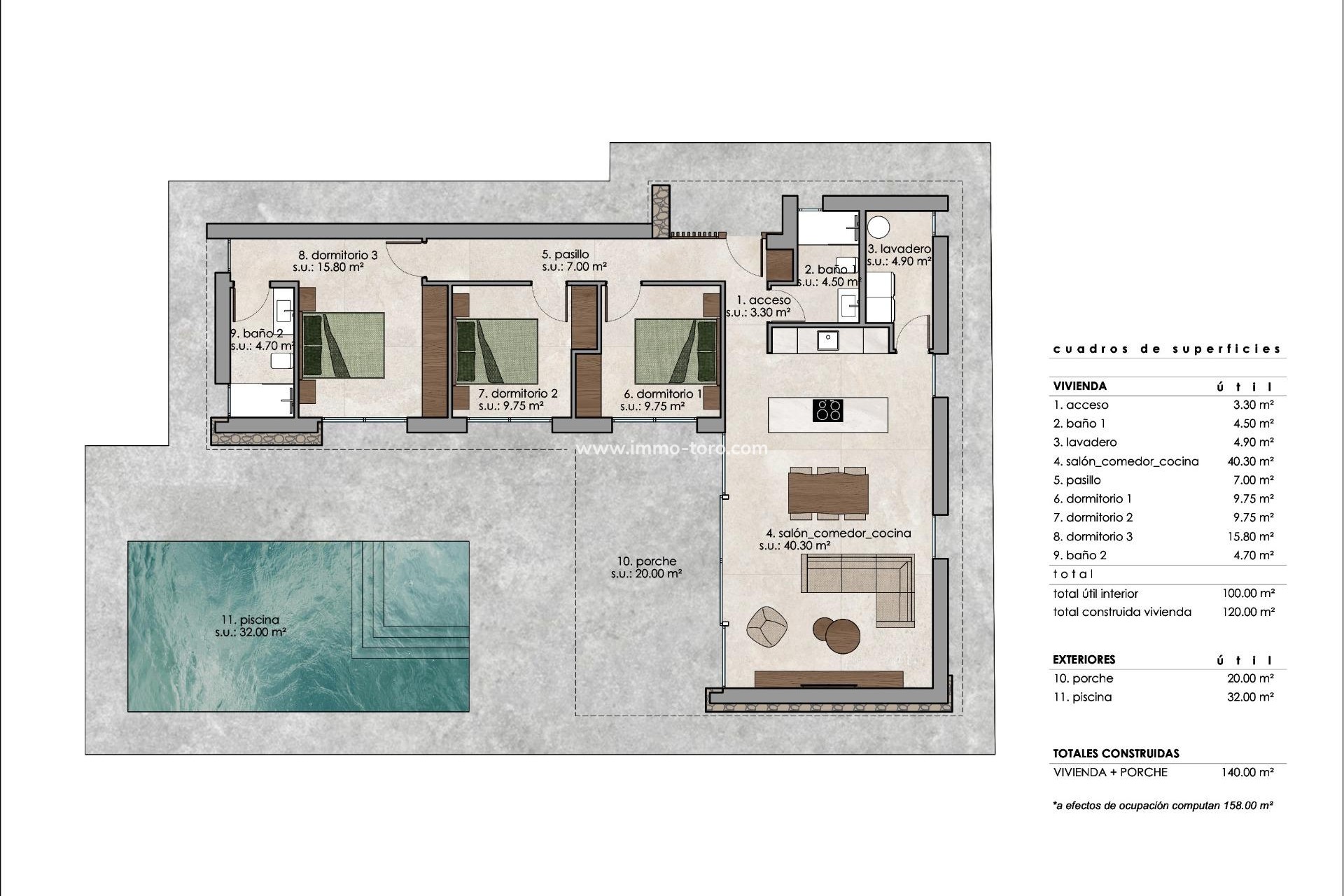 Nueva construcción  - Villa / Chalet - Pinoso - Lel