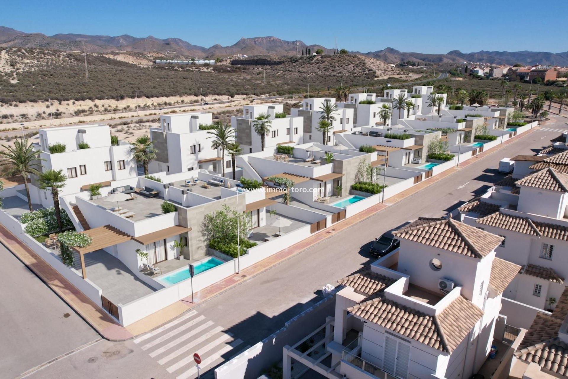 Nueva construcción  - Villa / Chalet - Puerto de Mazarron - Caleñares