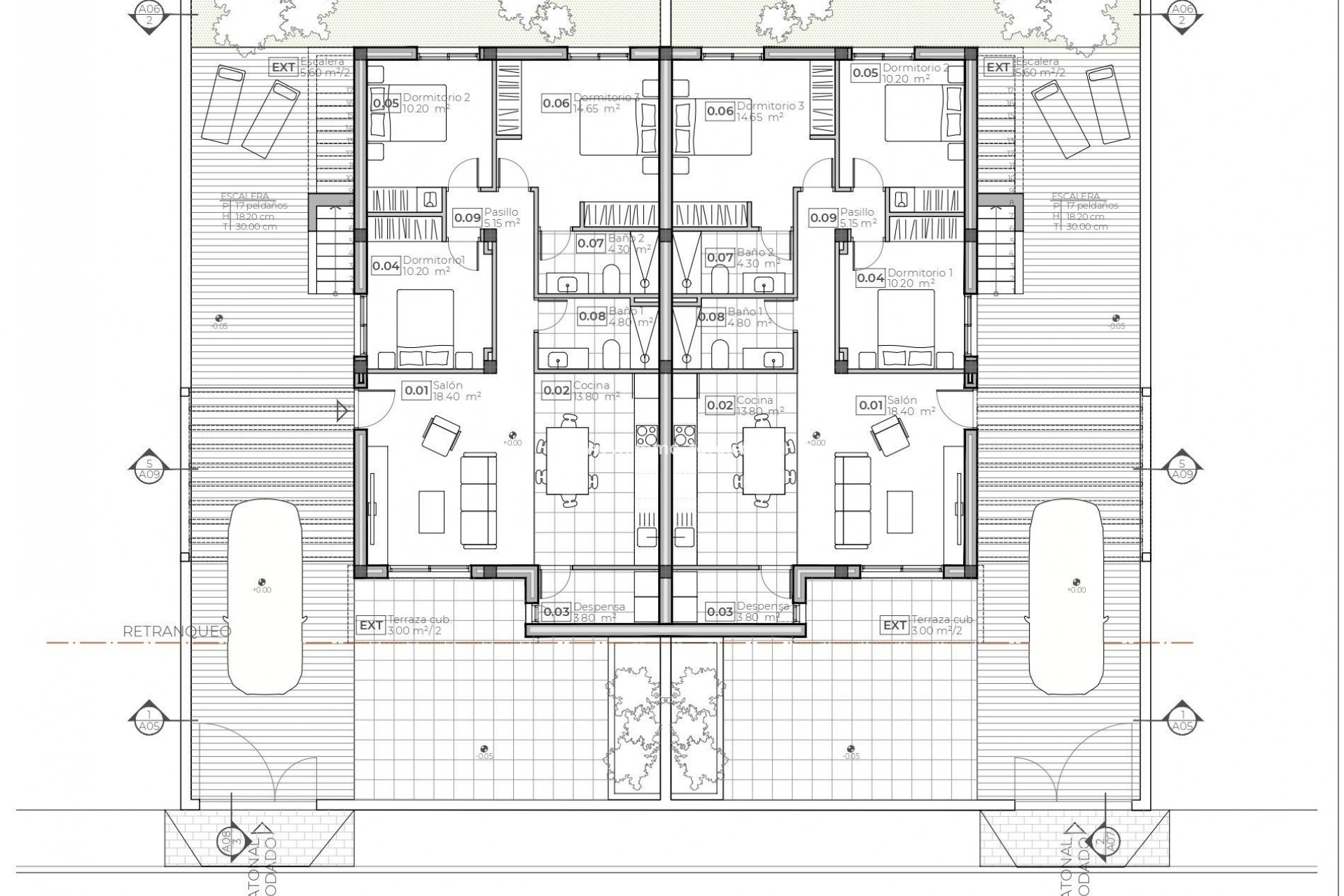 Nueva construcción  - Villa / Chalet - Puerto de Mazarron - Caleñares