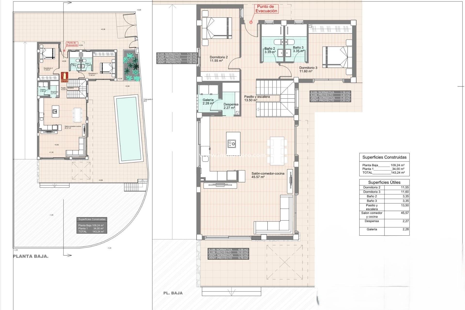 Nueva construcción  - Villa / Chalet - San Fulgencio - Urb. La Marina