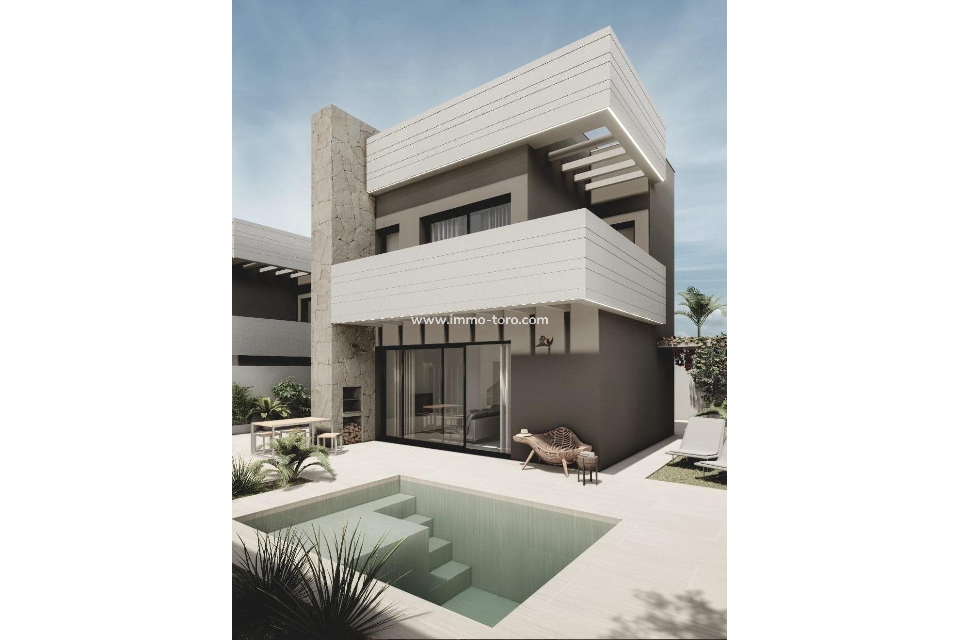 Nueva construcción  - Villa / Chalet - San Juan de los Terreros - Las Mimosas