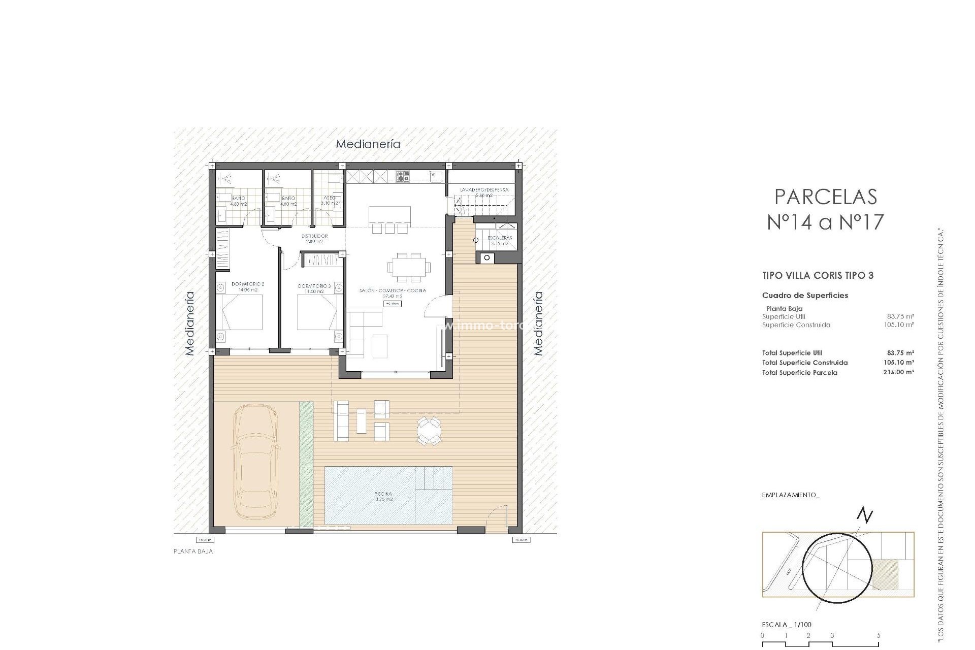 Nueva construcción  - Villa / Chalet - San Juan de los Terreros - San Juan De Los Terreros