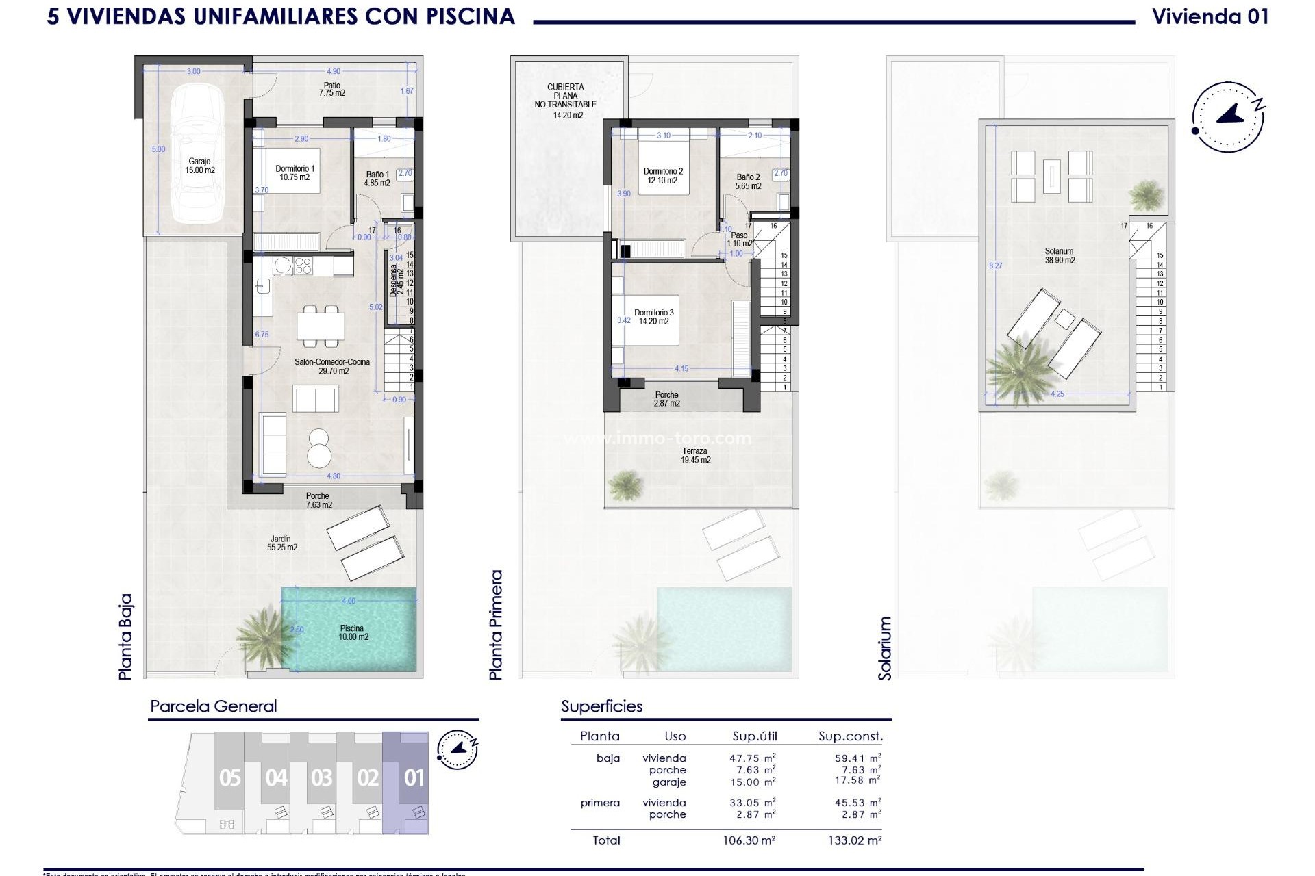 Nueva construcción  - Villa / Chalet - San Pedro del Pinatar - Polideportivo
