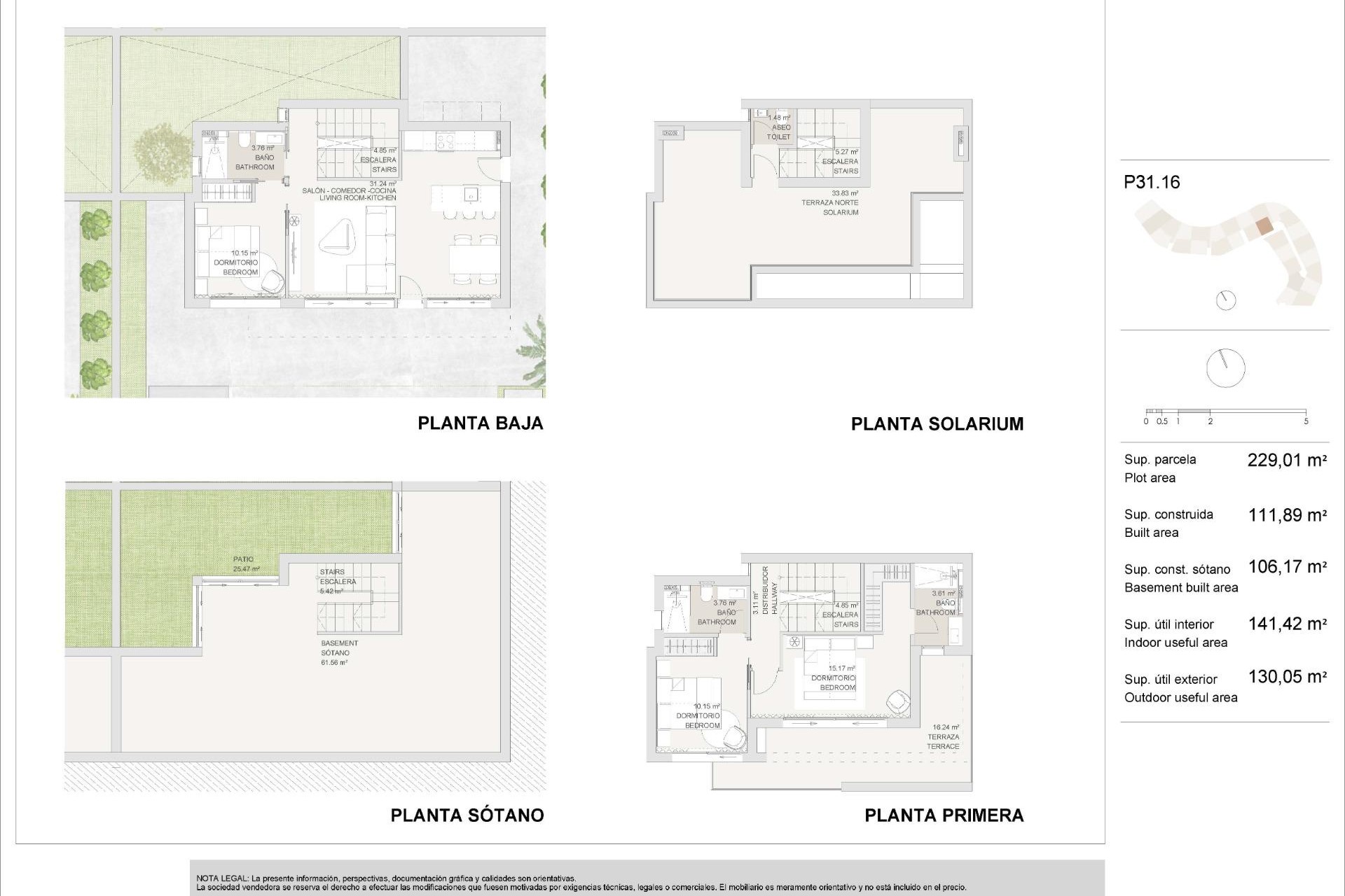 Nueva construcción  - Villa / Chalet - Torre Pacheco - Santa Rosalia Lake And Life Resort