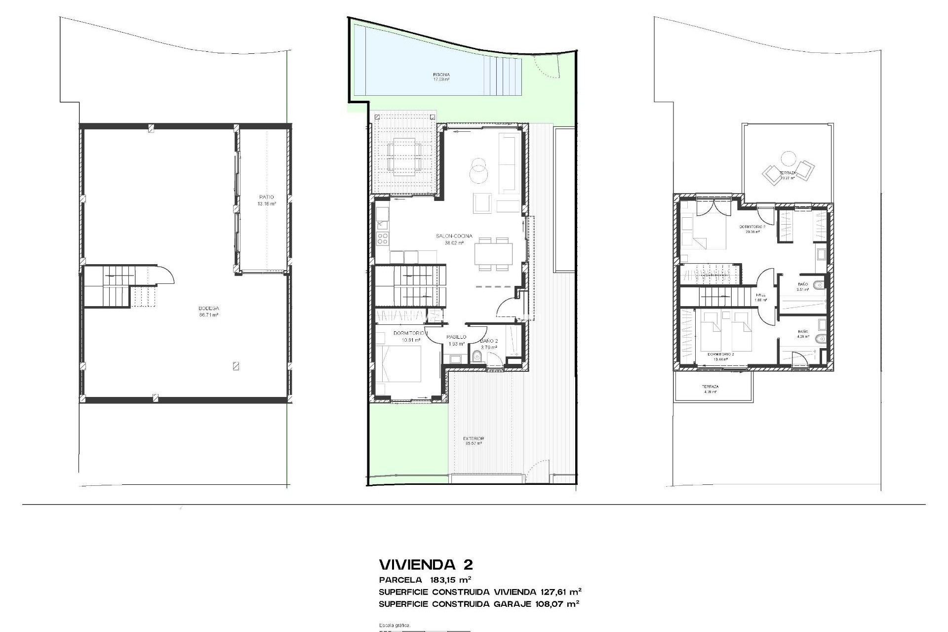 Nueva construcción  - Villa / Chalet - Torre Pacheco - Santa Rosalia Lake And Life Resort