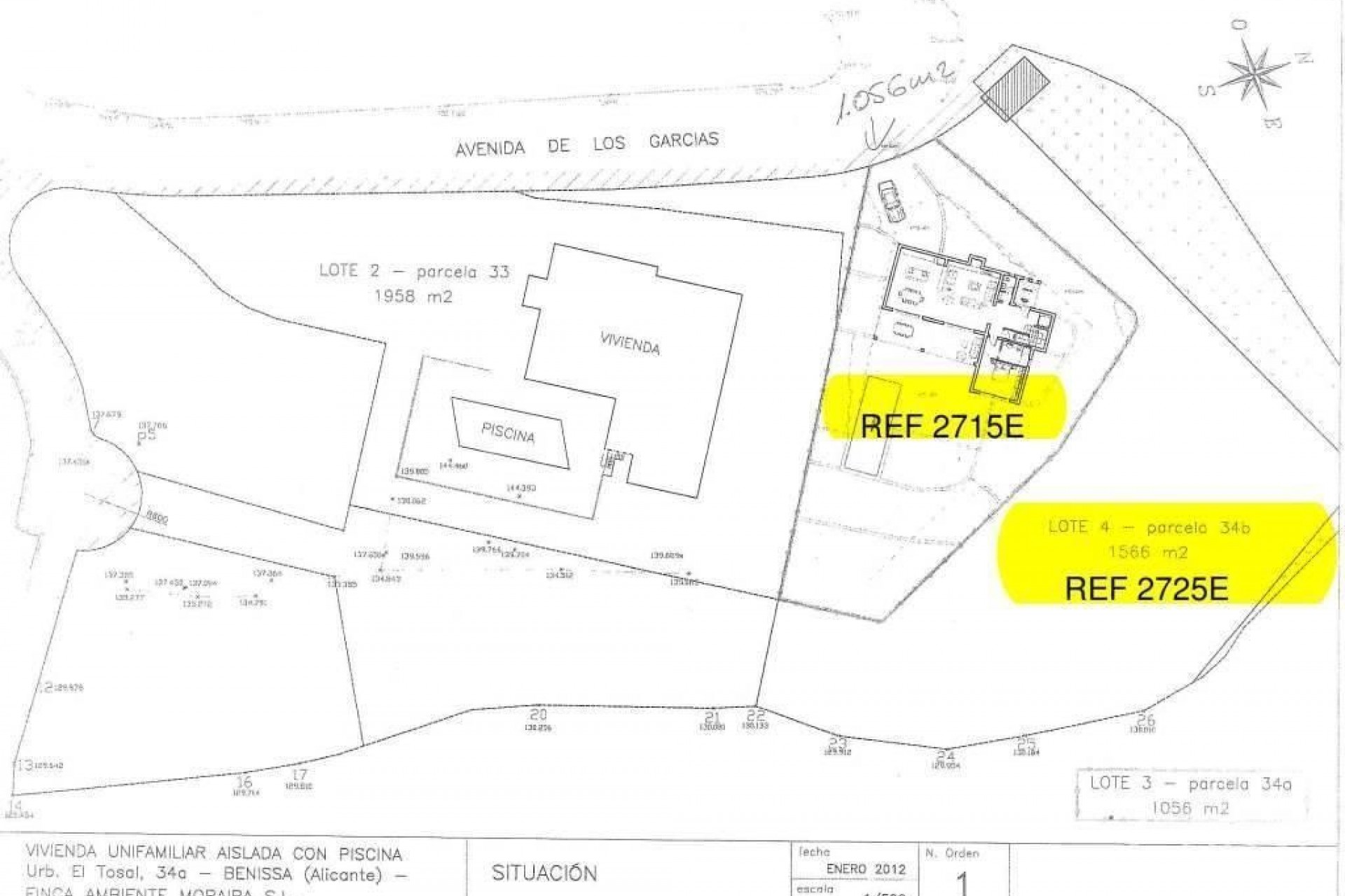 Venta - Plot - Benissa - Racó, de Galena