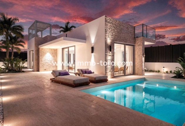 Villa / Chalet - Nueva construcción  - Los Alcázares - Torre del Rame