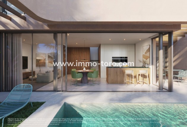 Villa - Nouvelle construction - BAÑOS Y MENDIGO - El Valle Golf