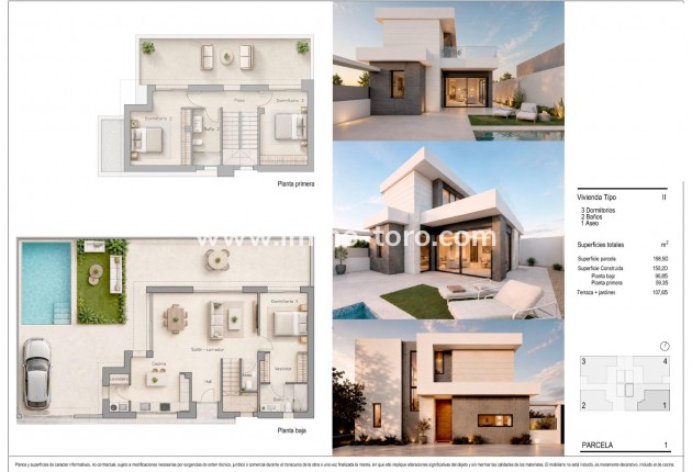 Villa - Nouvelle construction - Pilar de la Horadada - Pilar de la Horadada