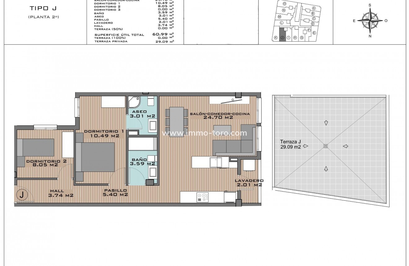 New Build - Penthouse - Algorfa