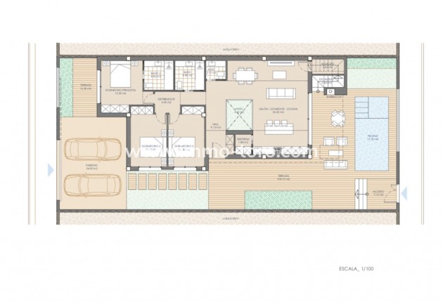 Nueva construcción  - Villa / Chalet - San Juan de los Terreros - Las Mimosas