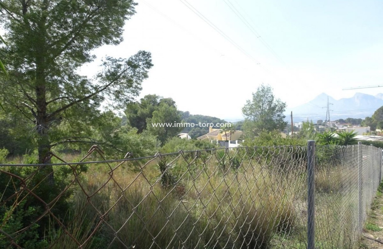Venta - Plot - Altea - La Sierra