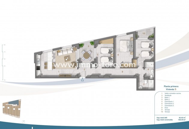 Nueva construcción  - Apartamento - San Pedro del Pinatar - Villananitos