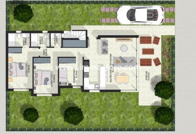 Nieuwbouw - Villa - Alhama de Murcia - CONDADO DE ALHAMA GOLF RESORT