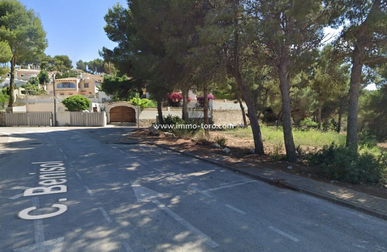 Revente - Plot - Moraira - Benisol Moraira