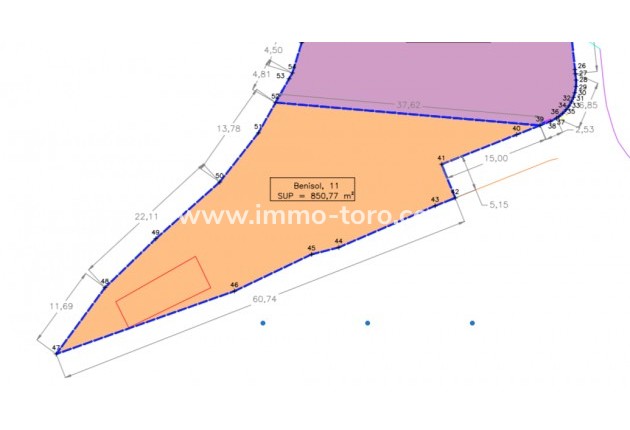 Revente - Plot - Moraira - Benisol Moraira