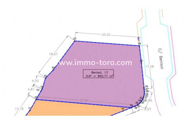 Venta - Plot - Moraira - Benisol Moraira