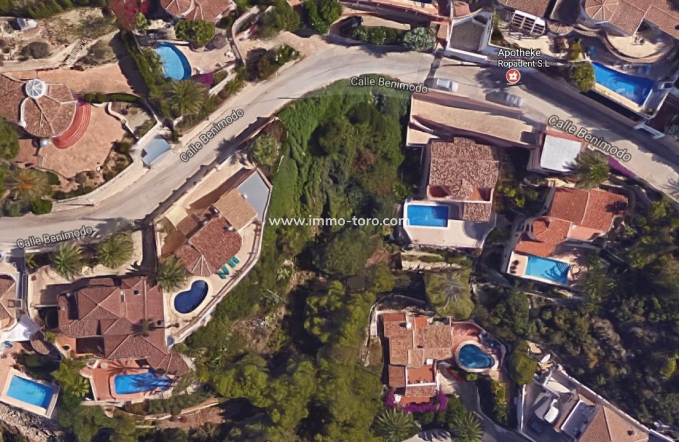 Resale - Plot - Moraira - Benimeit Moraira