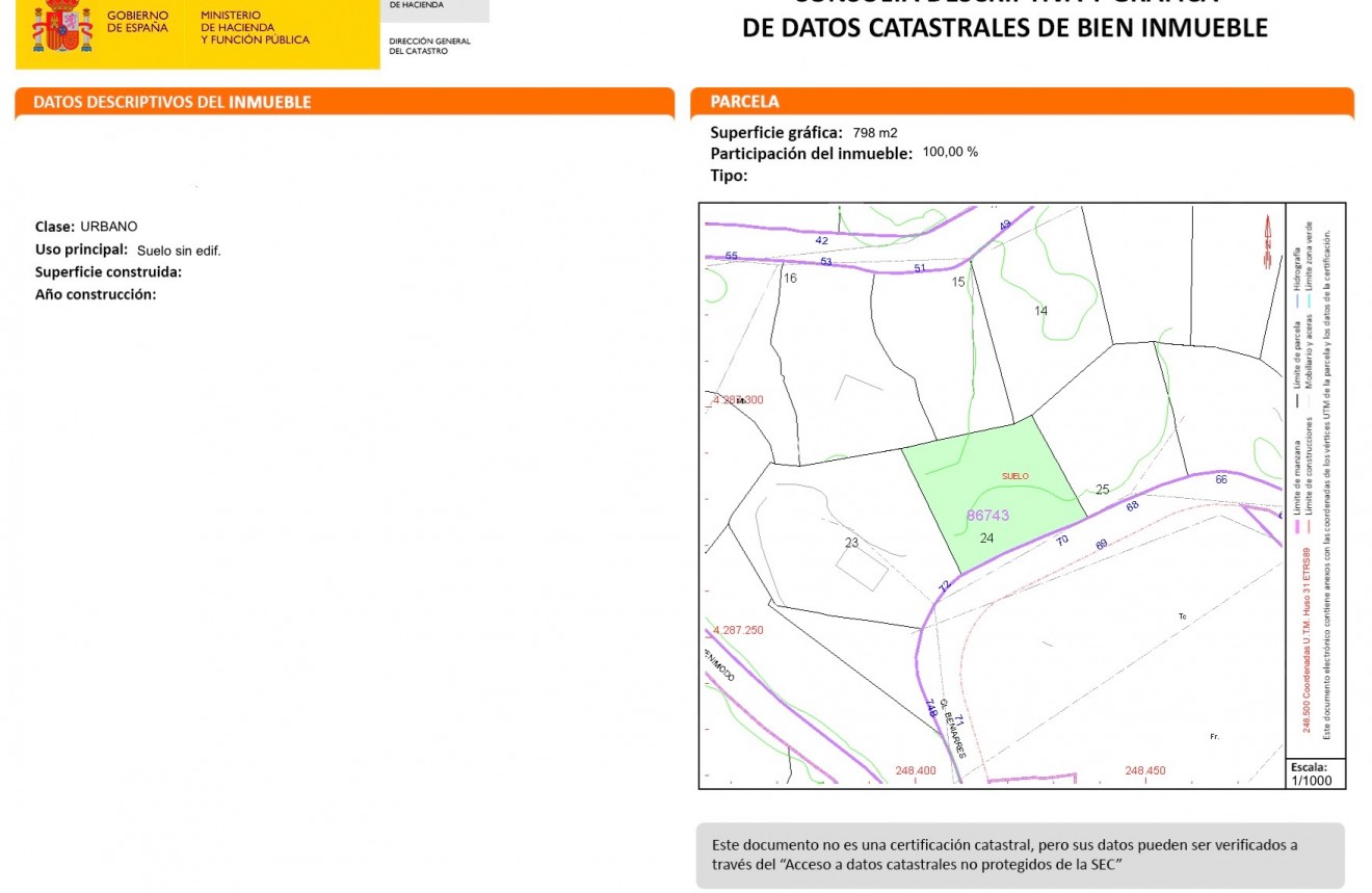 Resale - Plot - Moraira - Benimeit Moraira