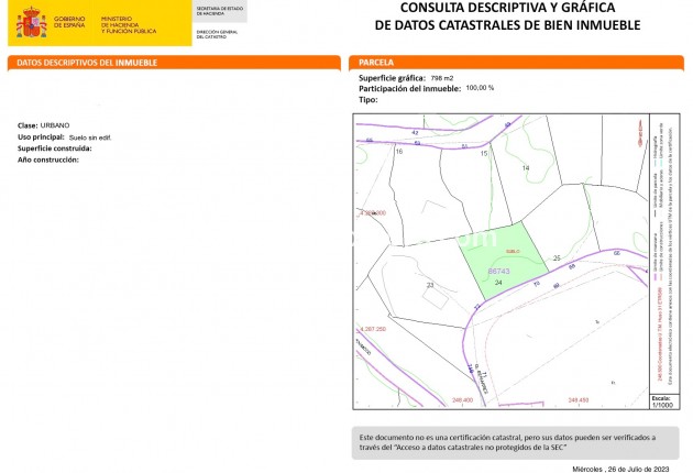 Resale - Plot - Moraira - Benimeit Moraira