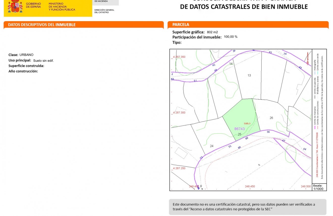 Resale - Plot - Moraira - Benimeit Moraira