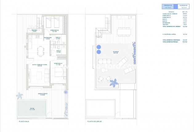 Nouvelle construction - Maison jumelée - Torre Pacheco - Roldán