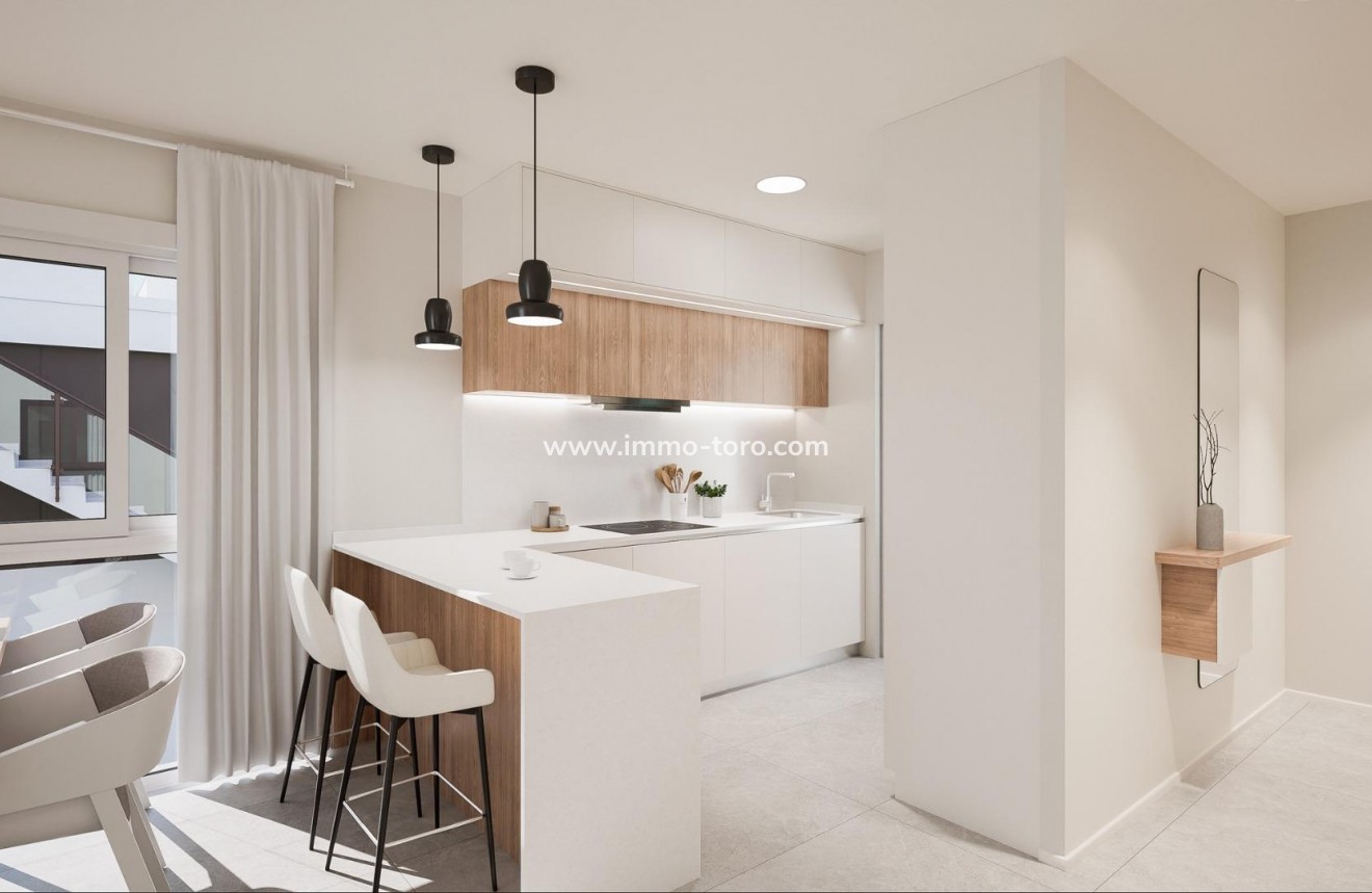 New Build - Apartment - Pilar de la Horadada - El Mojón