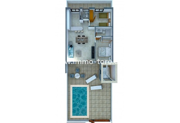 New Build - Detached house / Townhouse - Fuente Álamo - La Pinilla