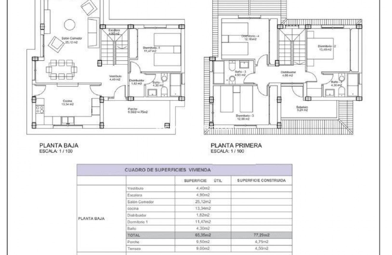 Nueva construcción  - Villa / Chalet - Lorca - Purias