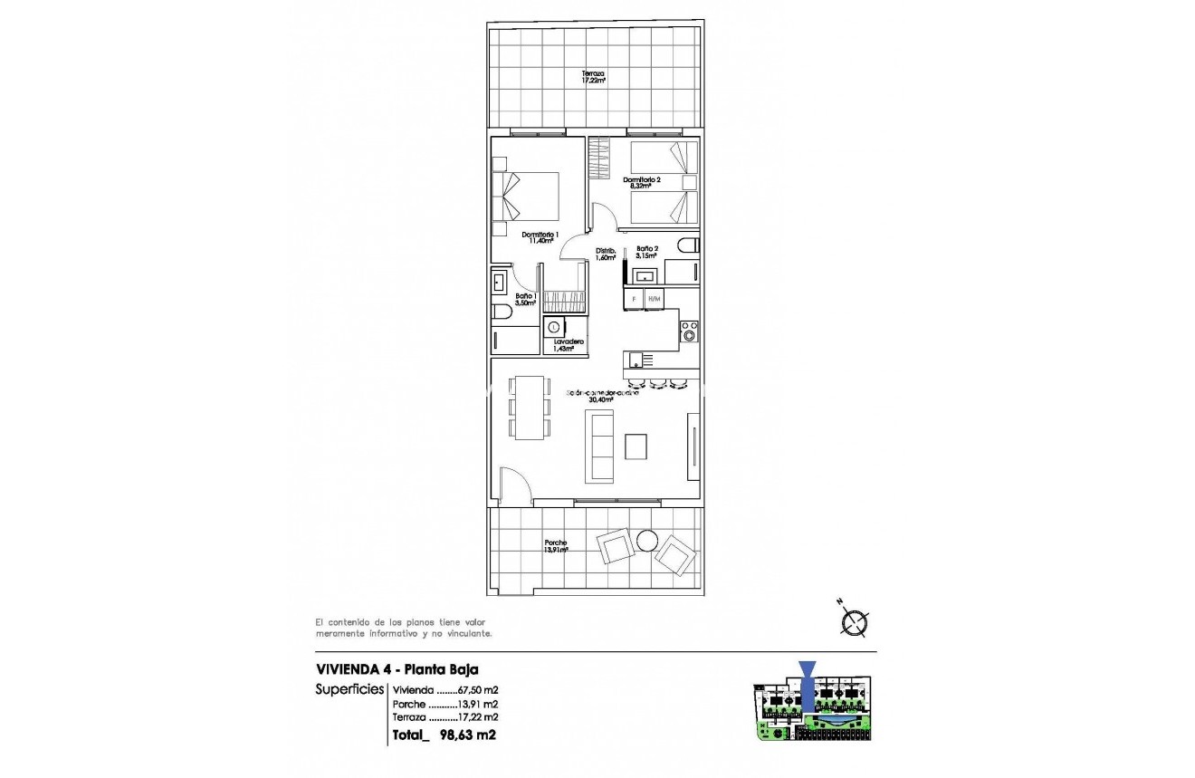 Nueva construcción  - Apartamento - Pilar de la Horadada - Parque Ramon eugenio Escudero