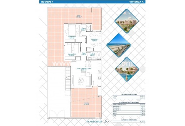 Nouvelle construction - Appartement - Pilar de la Horadada - Lo Monte