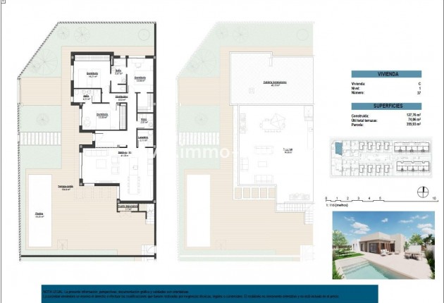 Nouvelle construction - Villa - Los Alcázares - Serena Golf