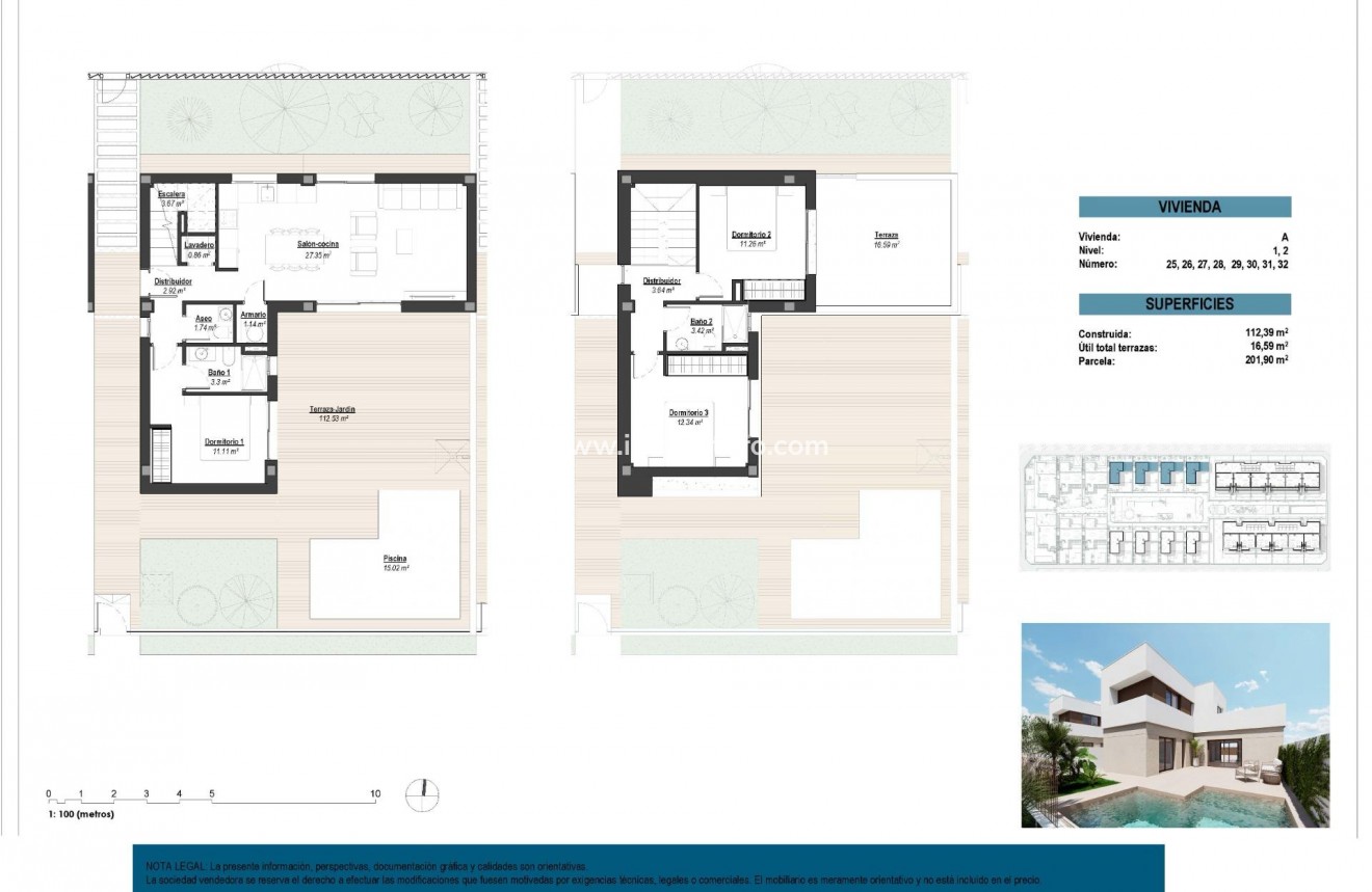Nouvelle construction - Villa - Los Alcázares - Serena Golf