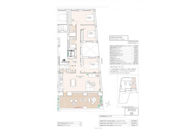 Nueva construcción  - Ático - Hondon de las Nieves - Pueblo
