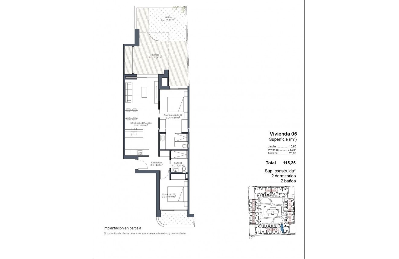 Nouvelle construction - Appartement - Ciudad Quesada - Lo Marabú