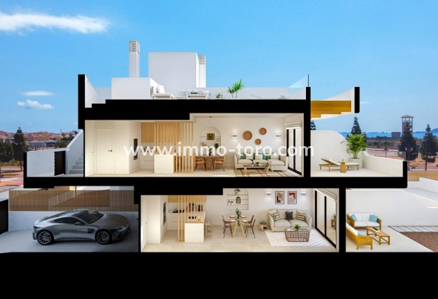 Nieuwbouw - Appartement  - Los Alcázares - Serena Golf