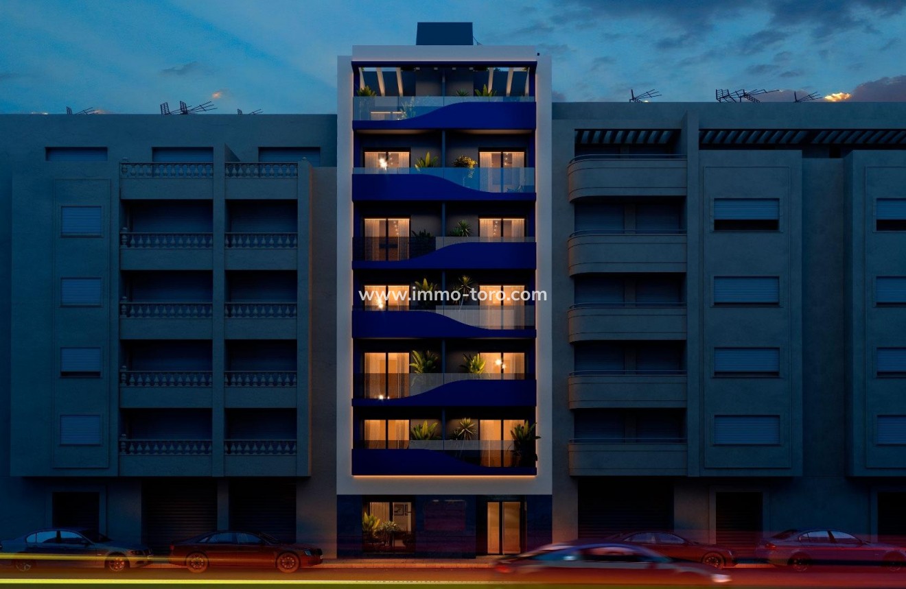 Nouvelle construction - Appartement - Torrevieja - Playa del Acequión