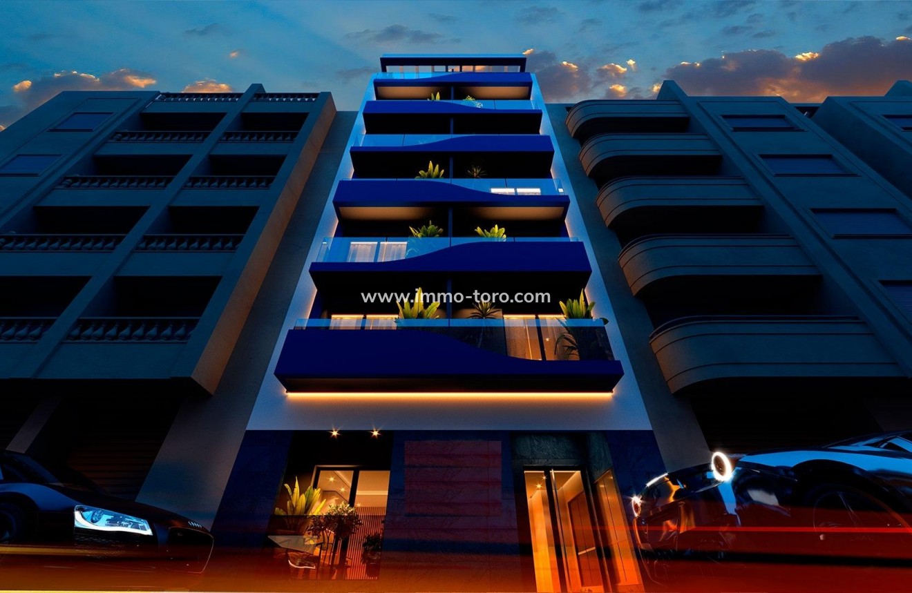 Nueva construcción  - Apartamento - Torrevieja - Playa del Acequión