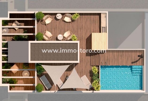 Nueva construcción  - Apartamento - Torrevieja - Playa del Acequión