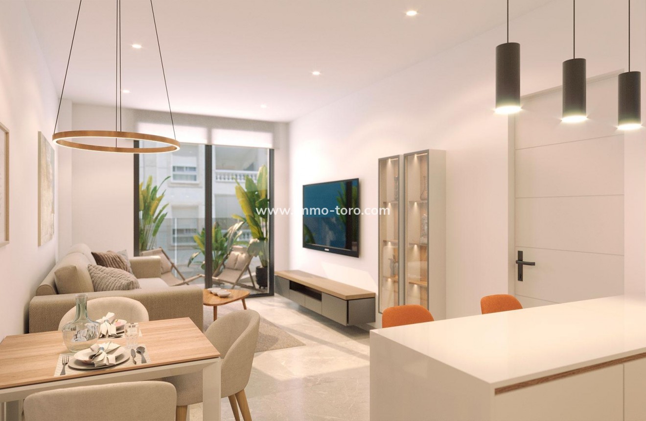 Nueva construcción  - Apartamento - Torrevieja - Playa del Acequión
