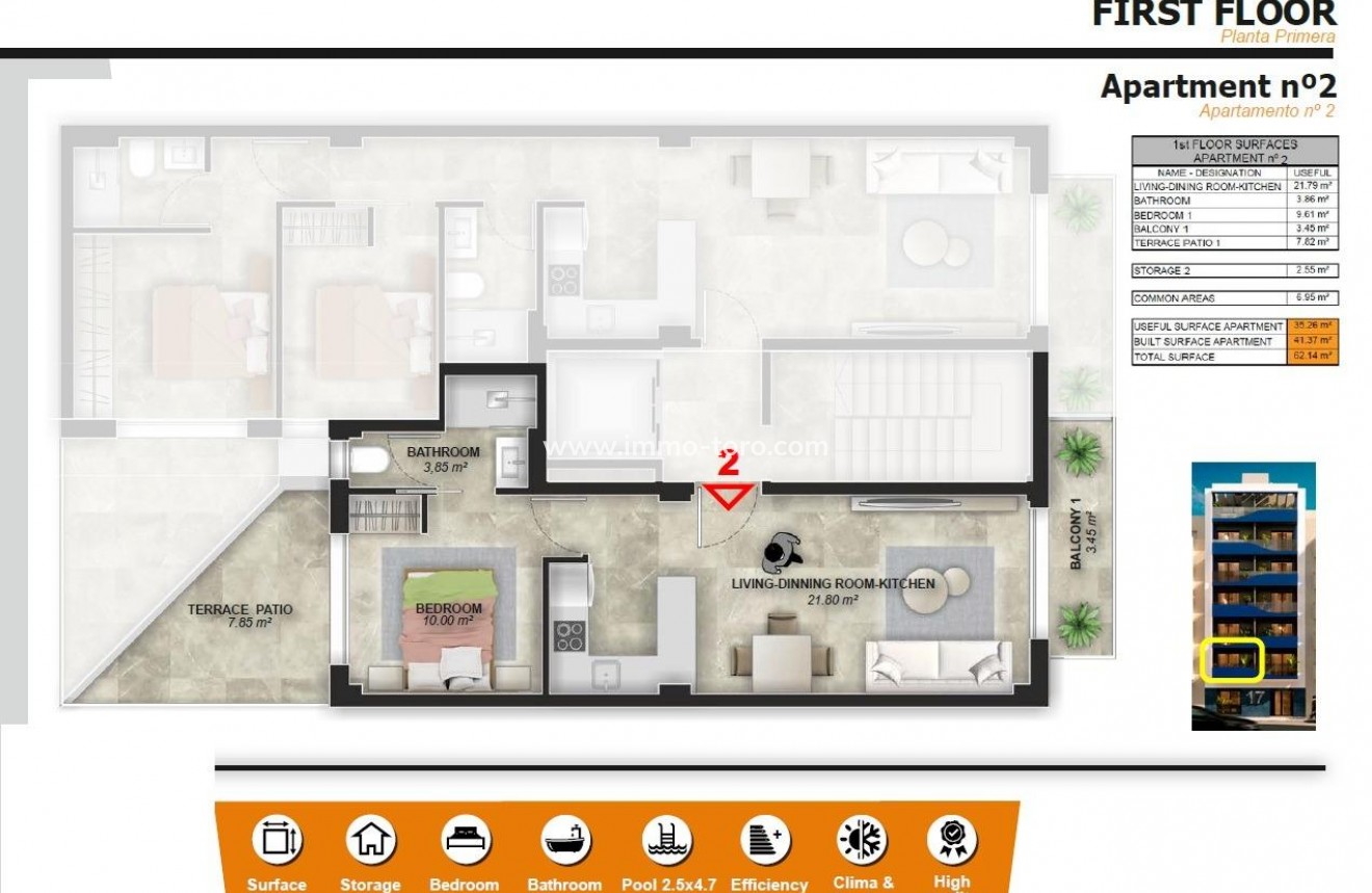 Nueva construcción  - Apartamento - Torrevieja - Playa del Acequión