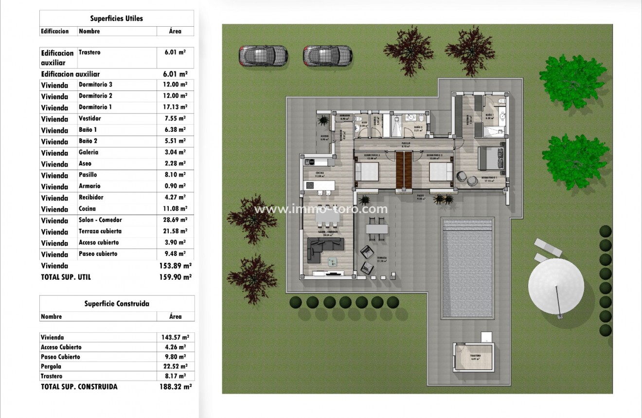 New Build - Villa - Pinoso