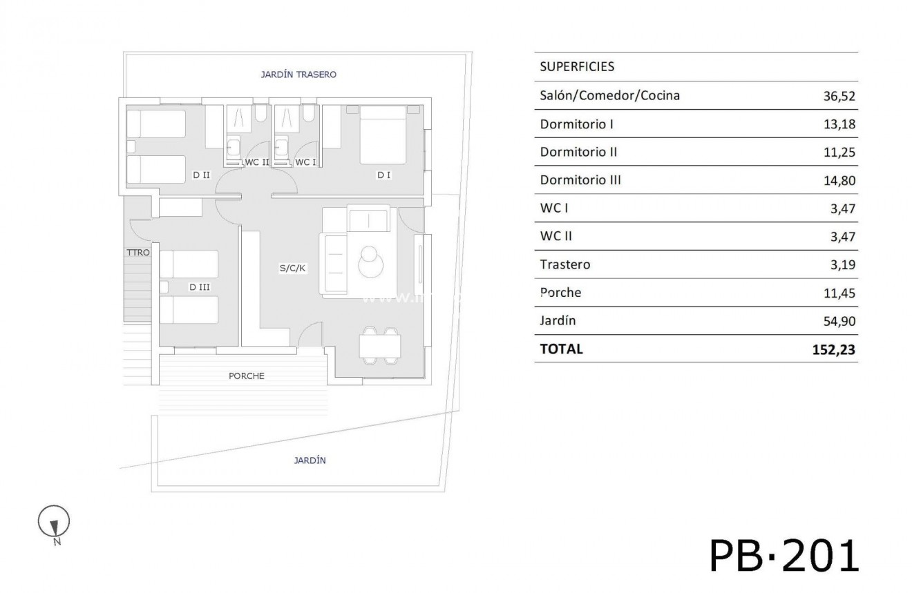 New Build - Apartment - San Miguel de Salinas