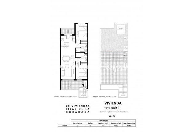 Nieuwbouw - Appartement  - Pilar de la Horadada